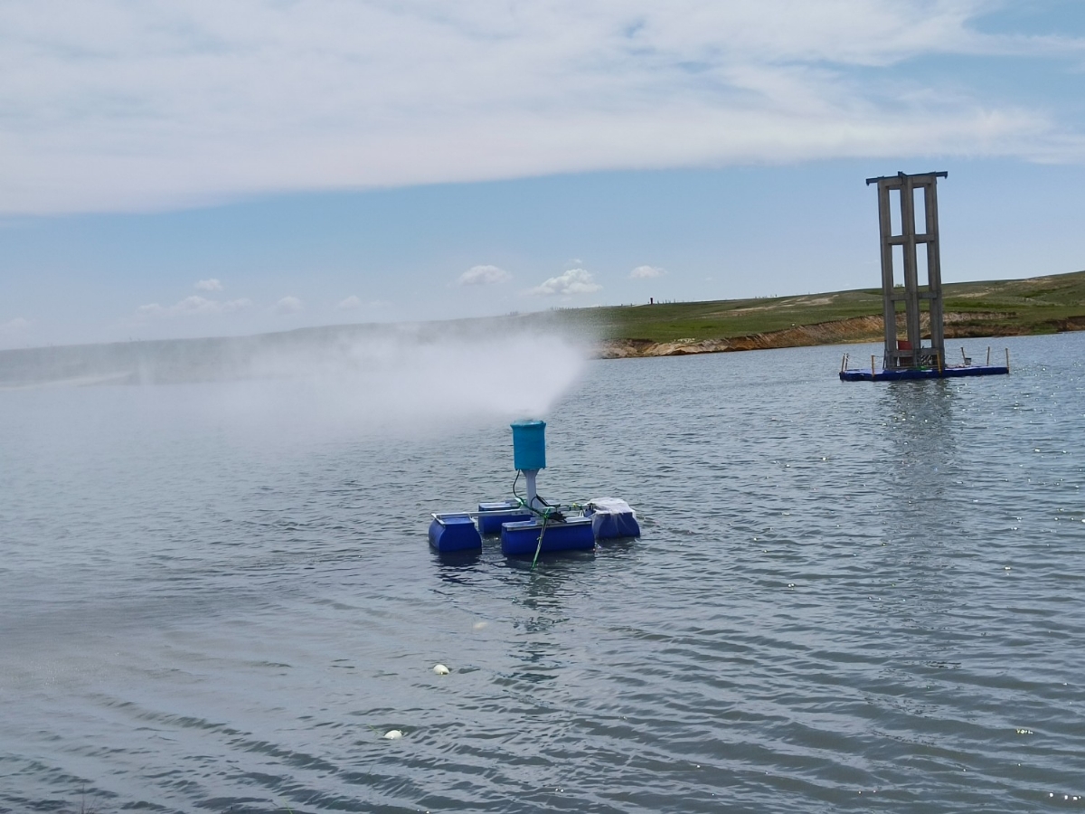 機械霧化蒸發器 含高鹽水蒸發塘蒸發特性研究